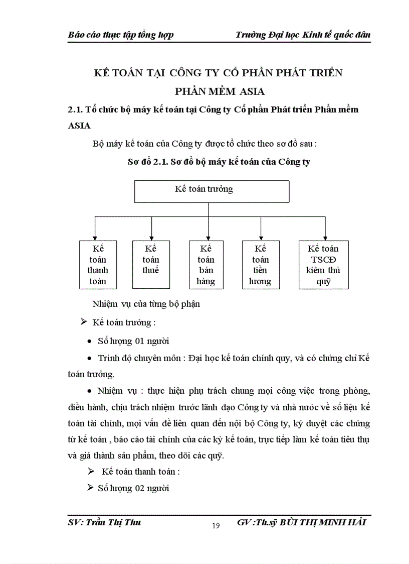 image for page Đánh giá về tình hình tổ chức hạch toán kế toán tại Công ty Cổ phần Phát triển Phần mềm ASIA