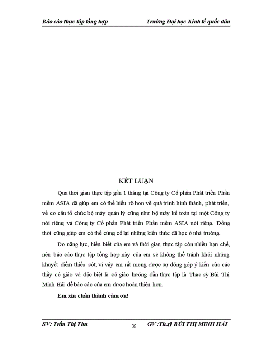 image for page Đánh giá về tình hình tổ chức hạch toán kế toán tại Công ty Cổ phần Phát triển Phần mềm ASIA