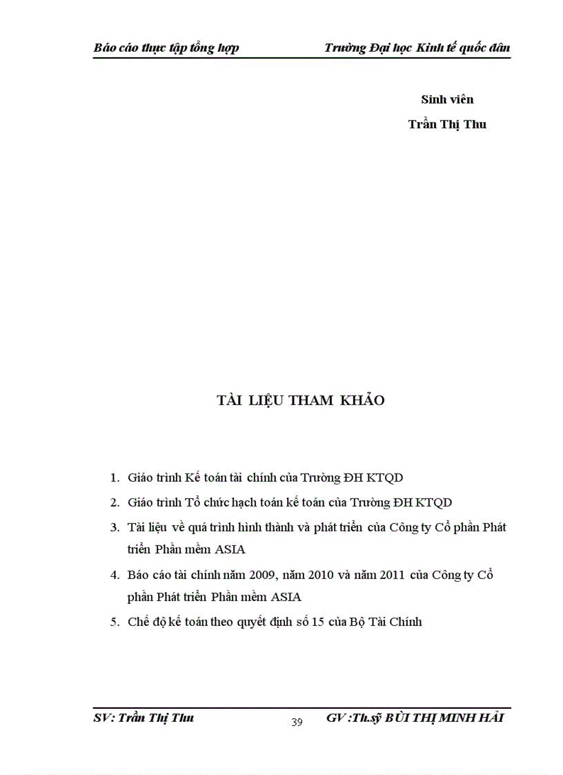 image for page Đánh giá về tình hình tổ chức hạch toán kế toán tại Công ty Cổ phần Phát triển Phần mềm ASIA