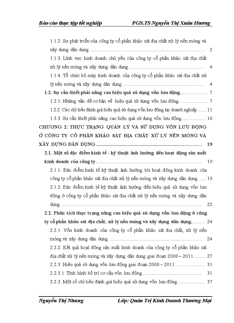 image for page Nâng cao hiệu quả sử dụng vốn lưu động ở công ty cổ phần khảo sát địa chất xử lý nền móng và xây dựng dân dụng