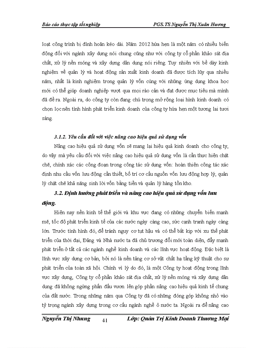 image for page Nâng cao hiệu quả sử dụng vốn lưu động ở công ty cổ phần khảo sát địa chất xử lý nền móng và xây dựng dân dụng