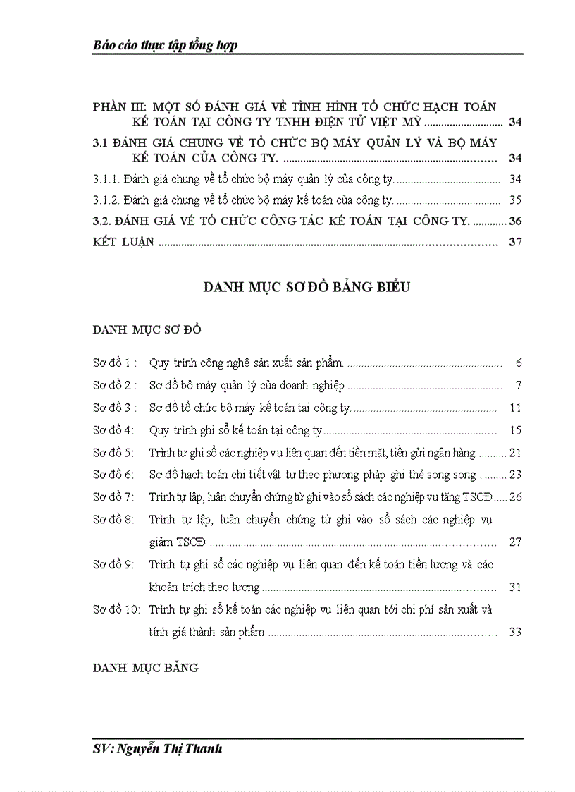 image for page Một số đánh giá về tình hình tổ chức hạch toán kế toán tại công ty TNHH ĐIỆN TỬ VIỆT MỸ