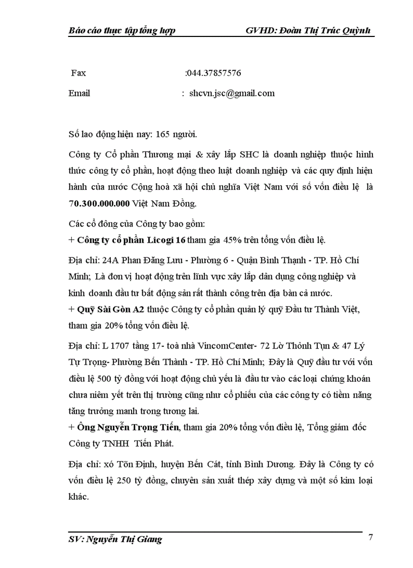 image for page Một số đánh giá về tình hình tổ chức hạch toán kế toán tại Công ty Cổ phần Thương mại xây lắp SHC