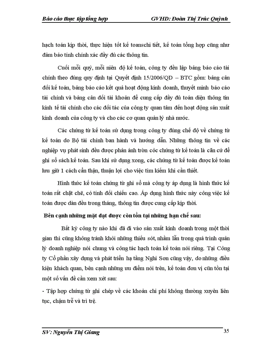 image for page Một số đánh giá về tình hình tổ chức hạch toán kế toán tại Công ty Cổ phần Thương mại xây lắp SHC