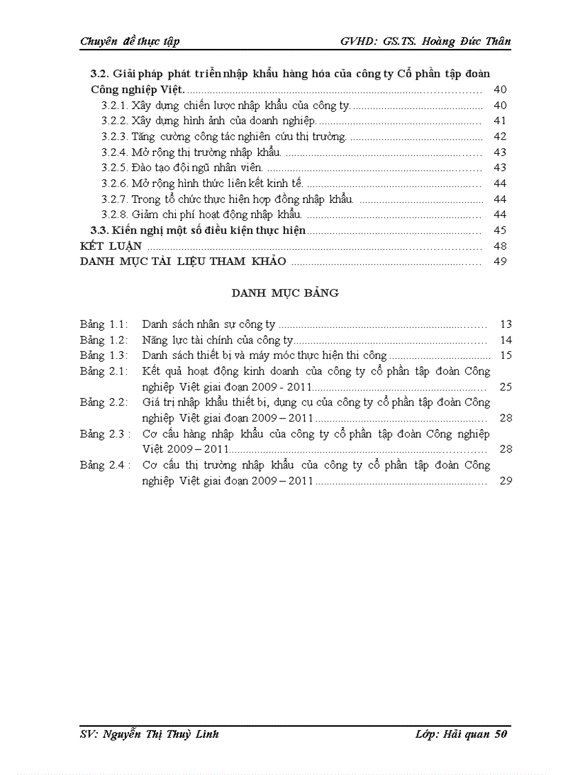 image for page Nhập khẩu hàng hóa của công ty cổ phần tập đoàn Công nghiệp Việt Hiện trạng và phương hướng phát triển