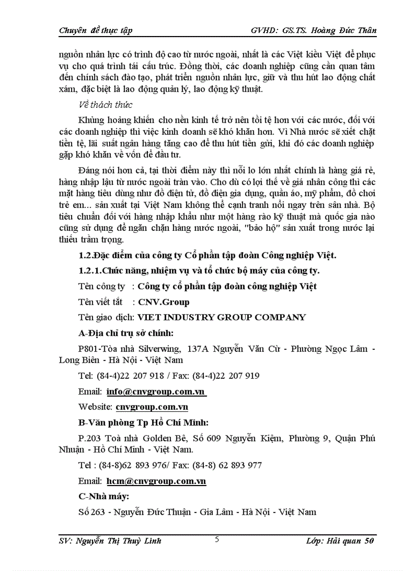 image for page Nhập khẩu hàng hóa của công ty cổ phần tập đoàn Công nghiệp Việt Hiện trạng và phương hướng phát triển