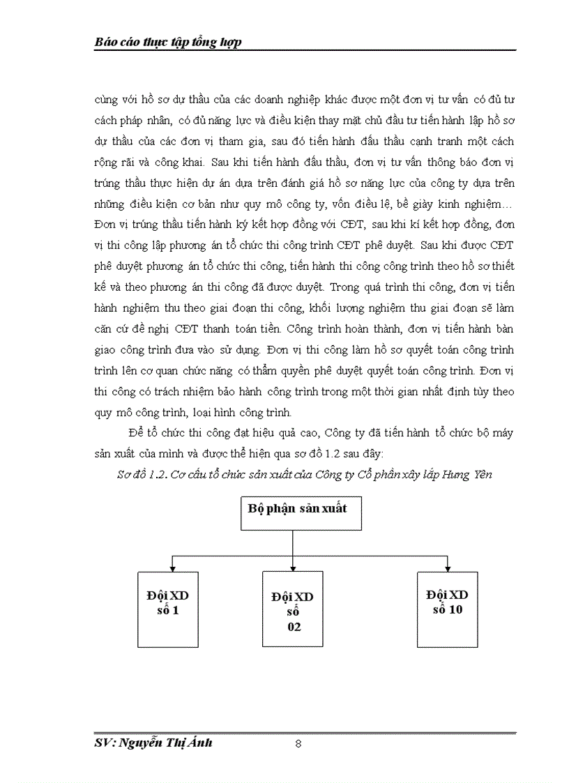 image for page Tổ chức bộ máy kế toán và hệ thống kế tại công ty CP Xây lắp Hưng Yên