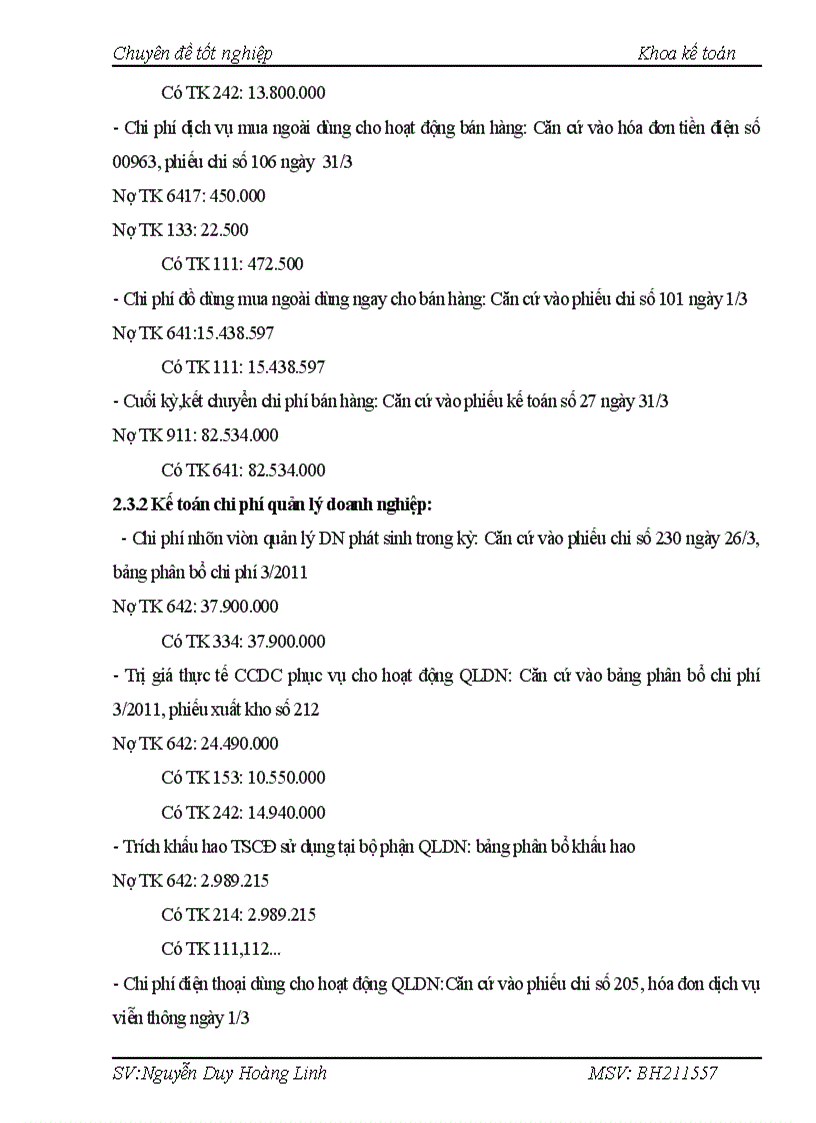 image for page Kế toán tập hợp chi phí và xác định kết quả kinh doanh ở Công ty CP phát triển giáo dục khoa học công nghệ quốc tế Desti