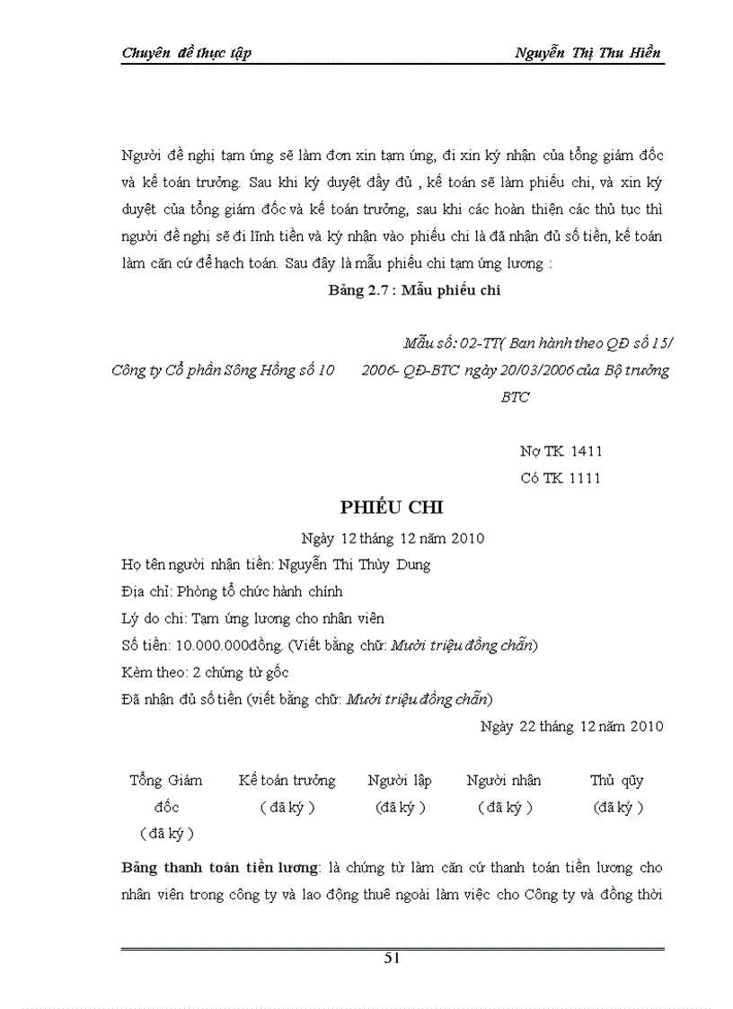 image for page Hoàn thiện kế toán tiền lương và các khoản trích theo lương tại Công ty Cổ phần Sông Hồng số 10