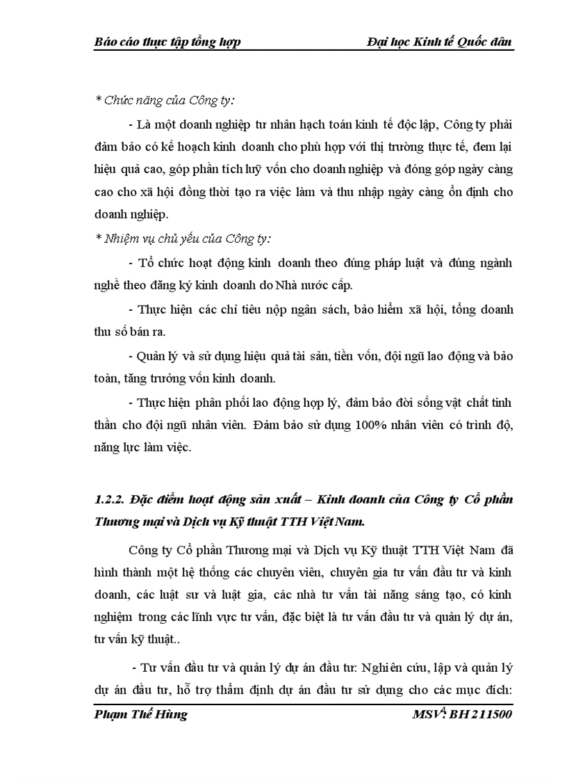 image for page Đánh giá hoạt động kinh doanh và tổ chức hoạt động công tác kế toán của Công ty Cổ phần Thương mại và Dịch vụ kỹ thuật TTH Việt Nam