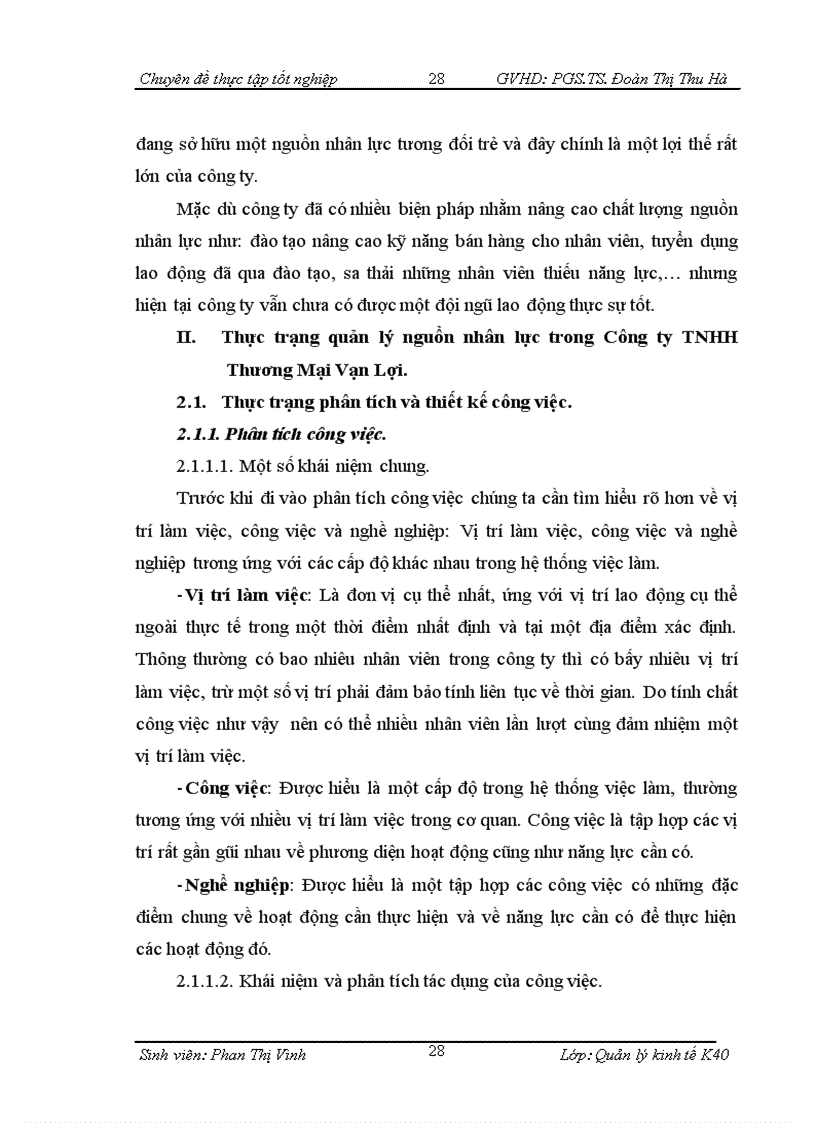 image for page Một số giải pháp nhằm hoàn thiện quản lý nguồn nhân lực tại Công ty TNHH Thương Mại Vạn Lợi