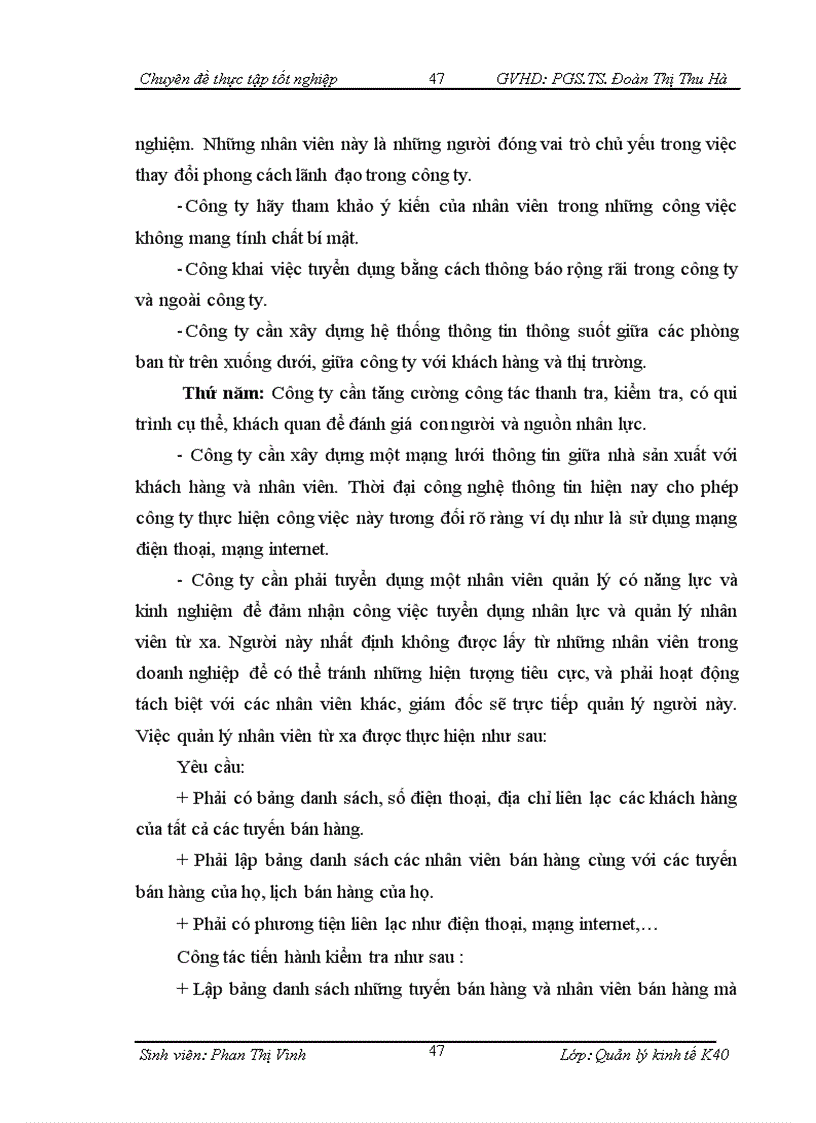 image for page Một số giải pháp nhằm hoàn thiện quản lý nguồn nhân lực tại Công ty TNHH Thương Mại Vạn Lợi
