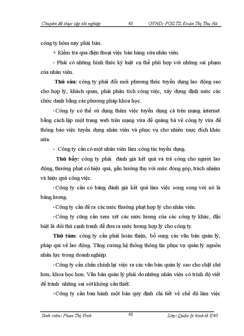 image for page Một số giải pháp nhằm hoàn thiện quản lý nguồn nhân lực tại Công ty TNHH Thương Mại Vạn Lợi