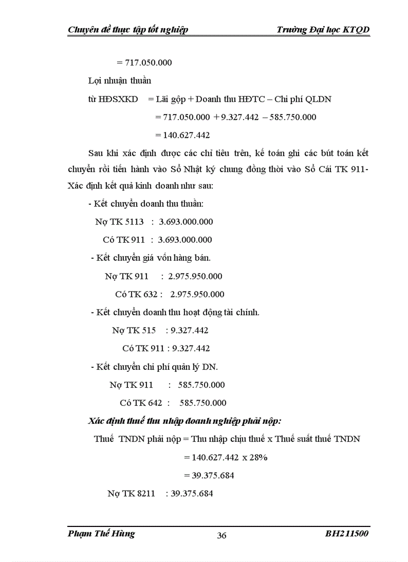 image for page Hoàn thiện kế toán doanh thu chi phí và xác định kết quả kinh doanh tại Công ty Cổ phần Thương mại và Dịch vụ Kỹ thuật TTH Việt Nam