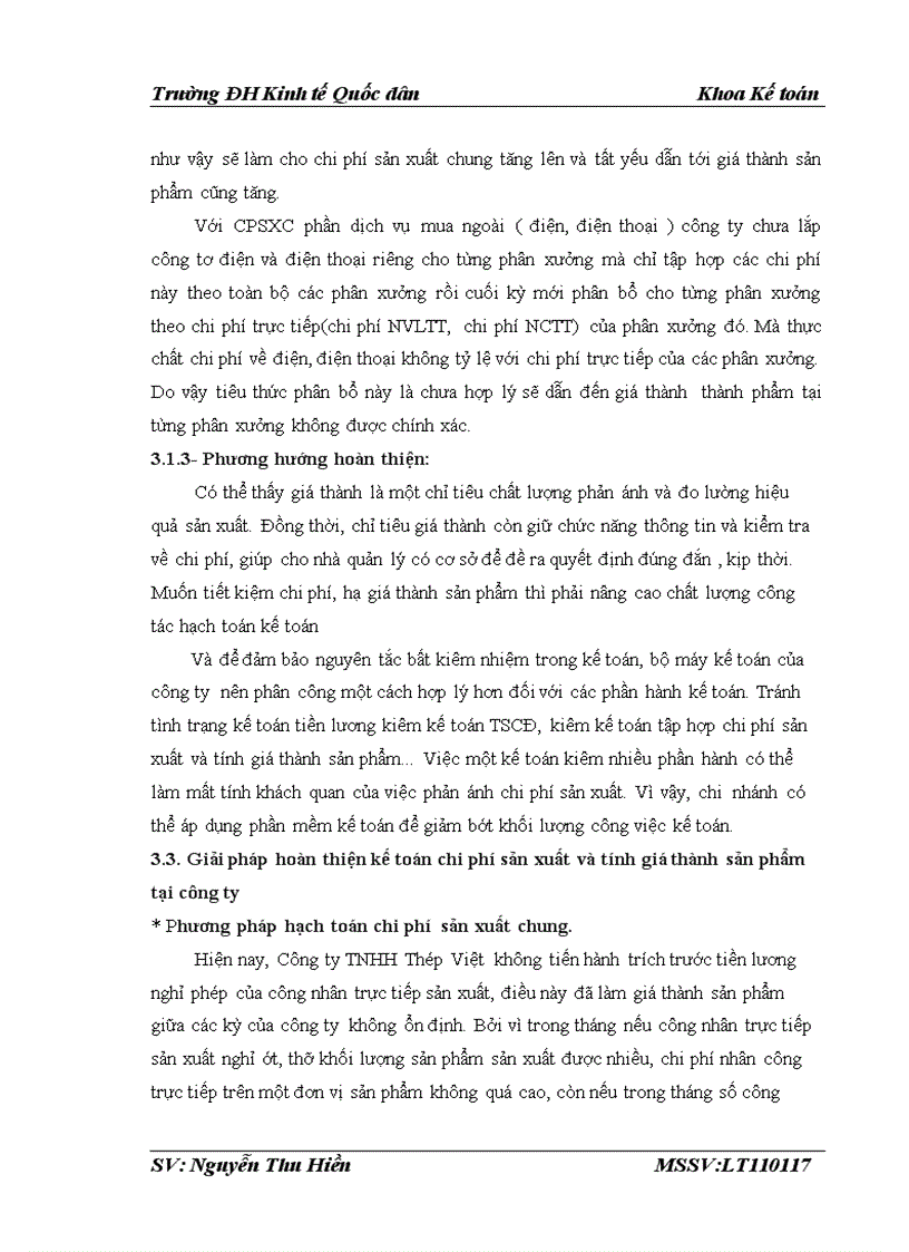 image for page Hoàn thiện kế toán chi phí sản xuất và tính giá thành sản phẩm tại công ty TNHH Thép Việt