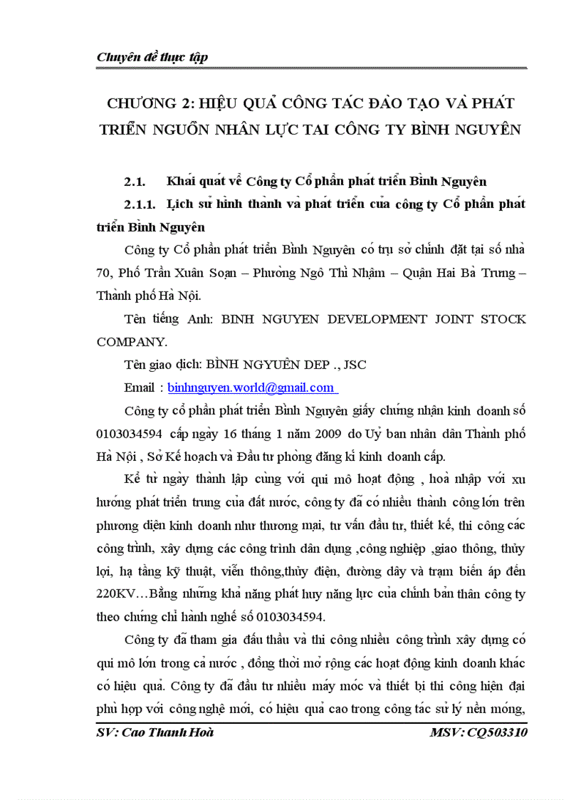 image for page Một số giải pháp nâng cao kết quả đào tạo và phát triển nguồn nhân lực tại Công ty cổ phần phát triển Bình Nguyên