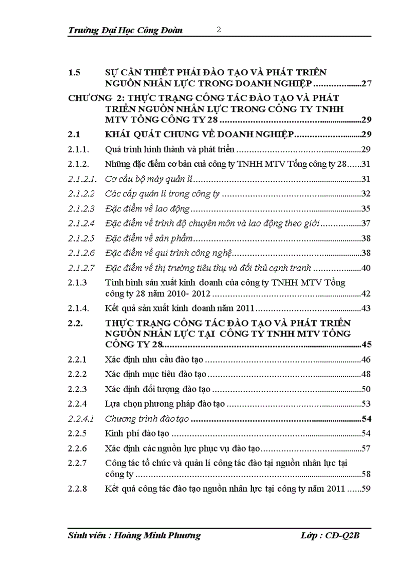 image for page Hoàn thiện công tác đào tạo và phát triển nguồn nhân lực trong công ty TNHH MTV Tổng công ty 28