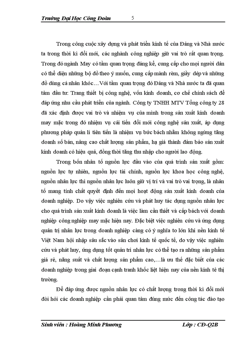 image for page Hoàn thiện công tác đào tạo và phát triển nguồn nhân lực trong công ty TNHH MTV Tổng công ty 28