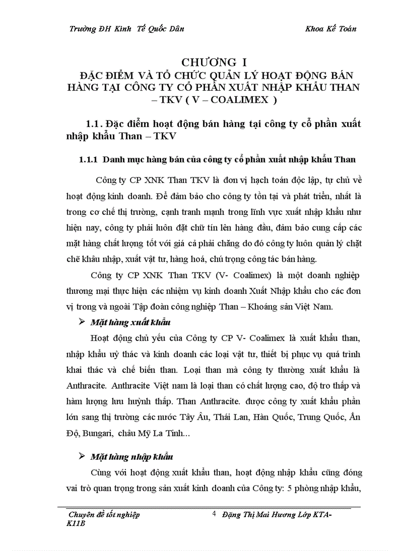 image for page Hoàn thiện Kế toán bán hàng tại Công ty Cổ phần Xuất nhập khẩu Than TKV V Coalimex 3