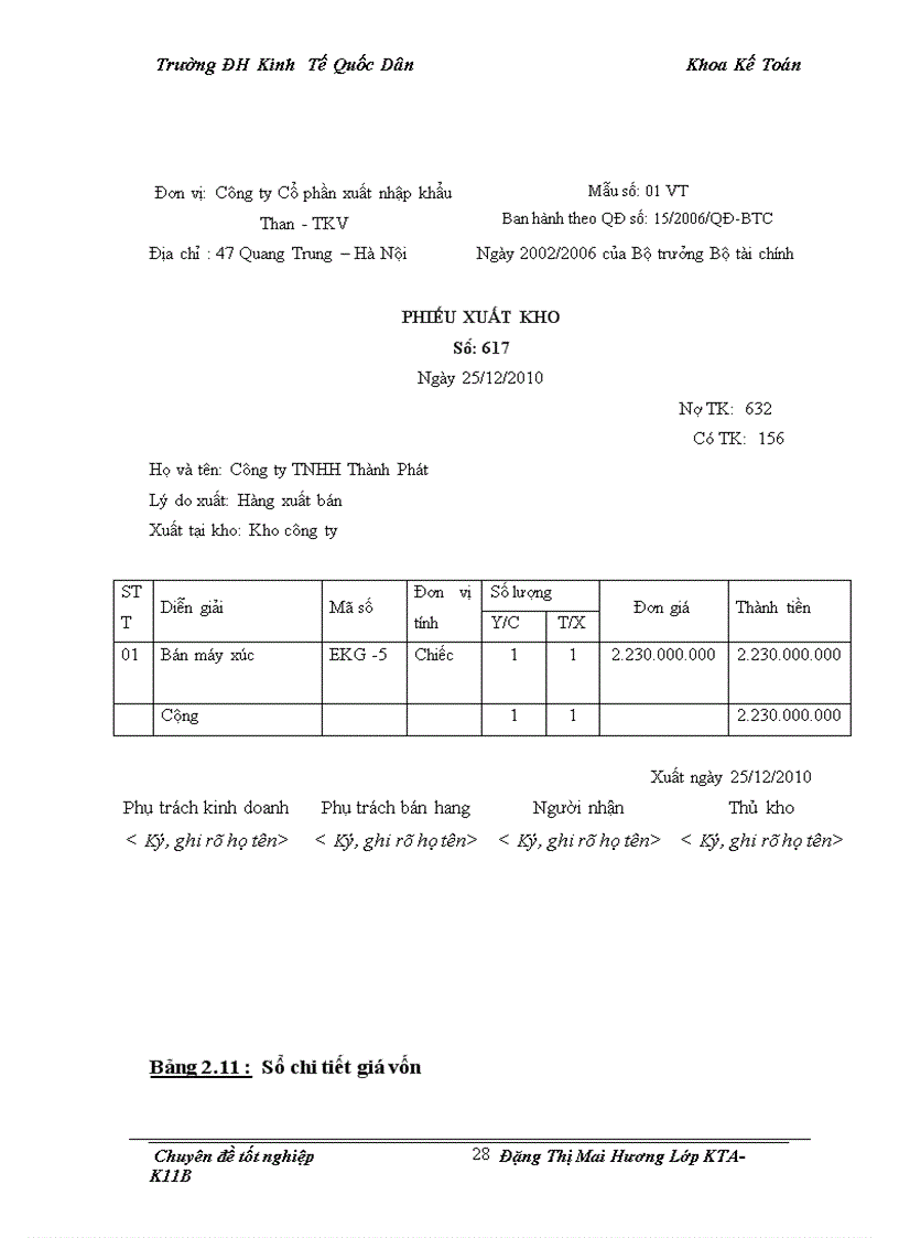 image for page Hoàn thiện Kế toán bán hàng tại Công ty Cổ phần Xuất nhập khẩu Than TKV V Coalimex 3