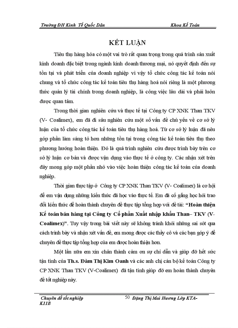 image for page Hoàn thiện Kế toán bán hàng tại Công ty Cổ phần Xuất nhập khẩu Than TKV V Coalimex 3