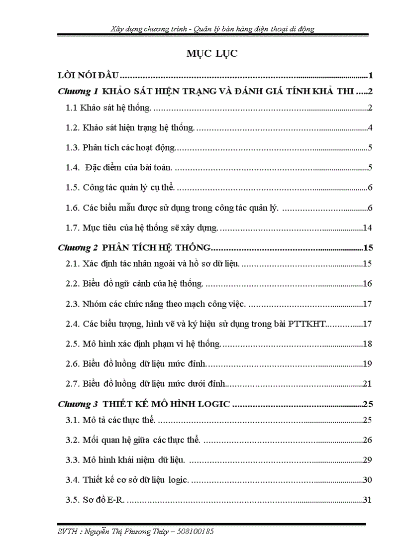 image for page Xây dựng chương trình Quản lý bán hàng điện thoại di động