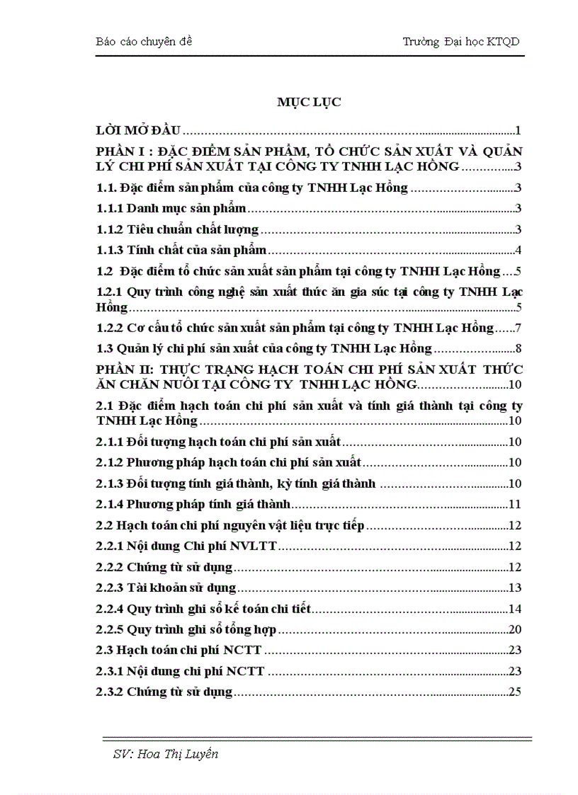 image for page Kế toán chi phí và tính giá thành sản phẩm tại Công ty TNHH Lạc Hồng