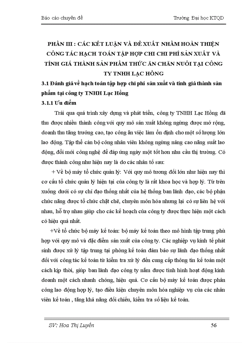 image for page Kế toán chi phí và tính giá thành sản phẩm tại Công ty TNHH Lạc Hồng