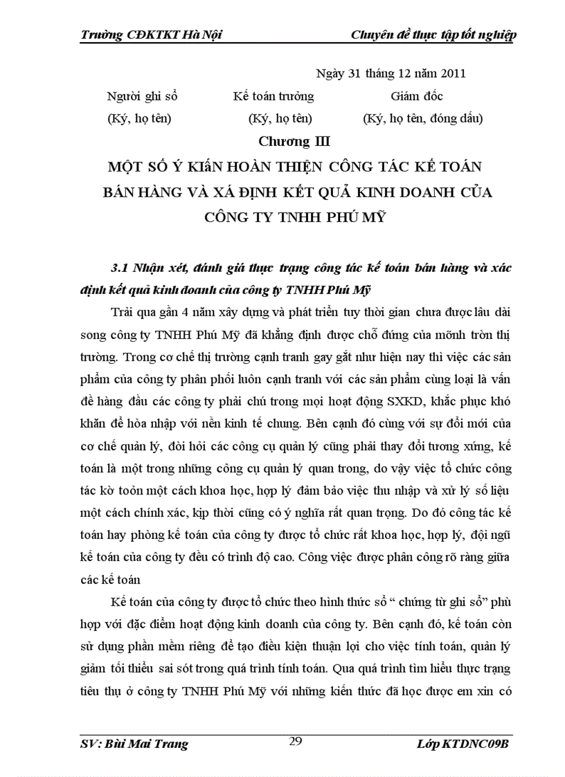 image for page Tổ chức công tác kế toán bán hàng và xác định kết quả kinh doanh tại công ty TNHH Phú Mỹ