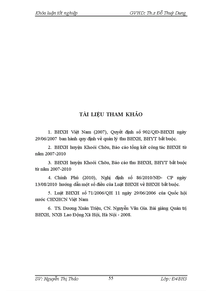 image for page Công tác quản lý thu Bảo hiểm xã hội bắt buộc tại huyện Khoái Châu thực trạng và giải pháp