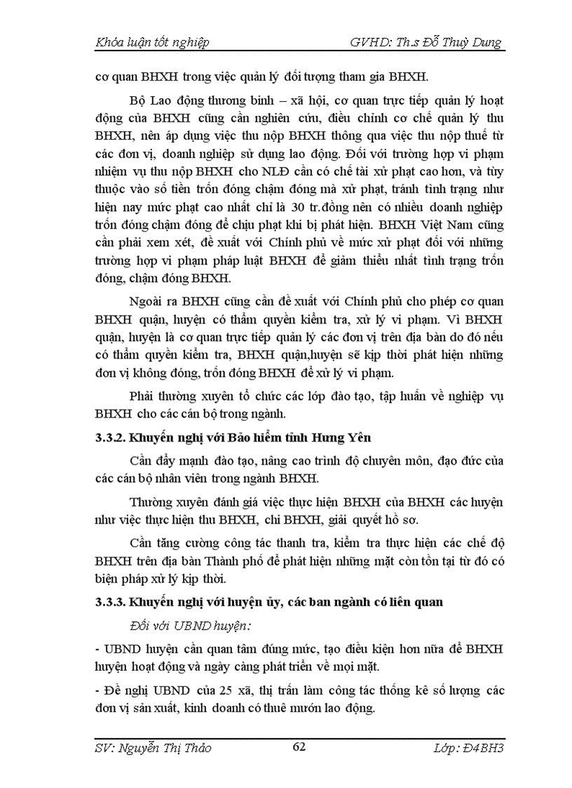 image for page Công tác quản lý thu Bảo hiểm xã hội bắt buộc tại huyện Khoái Châu thực trạng và giải pháp 1