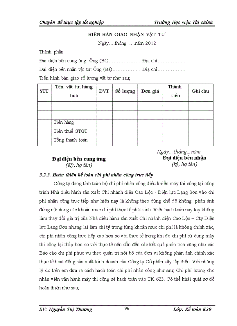 image for page Tổ chức kế toán chi phí sản xuất và tính giá thành sản phẩm xây lắp tại Công ty Cổ phần Xây lắp Điện