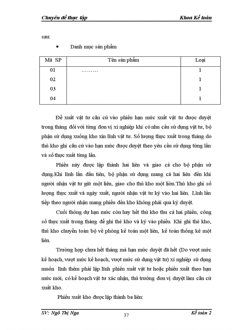image for page Hoàn thiện kế toán nguyên vật liệu tại Doanh nghiệp Tư nhân Quyền Lợi 4