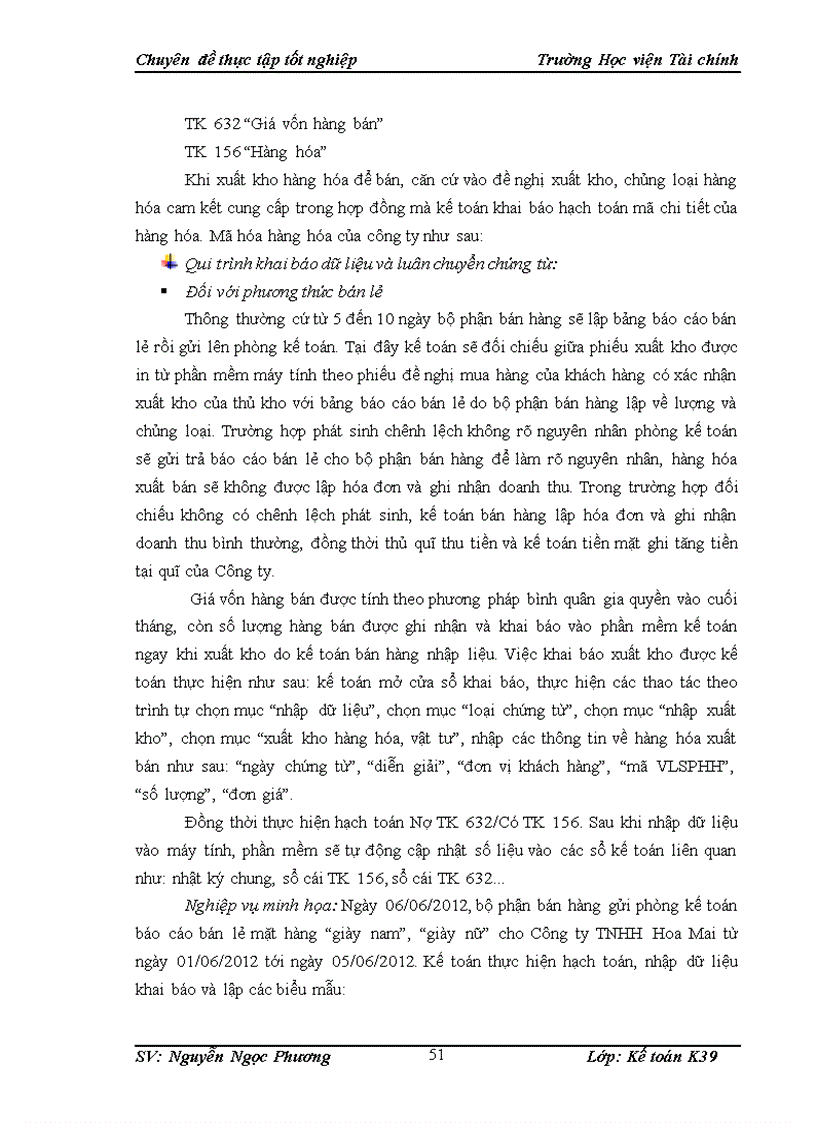 image for page Tổ chức công tác kế toán bán hàng và xác định kết quả kinh doanh tại Công ty TNHH Thương mại và dịch vụ Tùng Giang