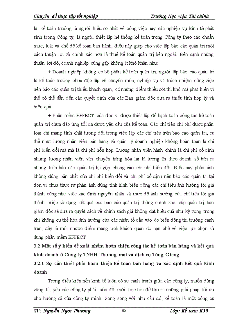 image for page Tổ chức công tác kế toán bán hàng và xác định kết quả kinh doanh tại Công ty TNHH Thương mại và dịch vụ Tùng Giang