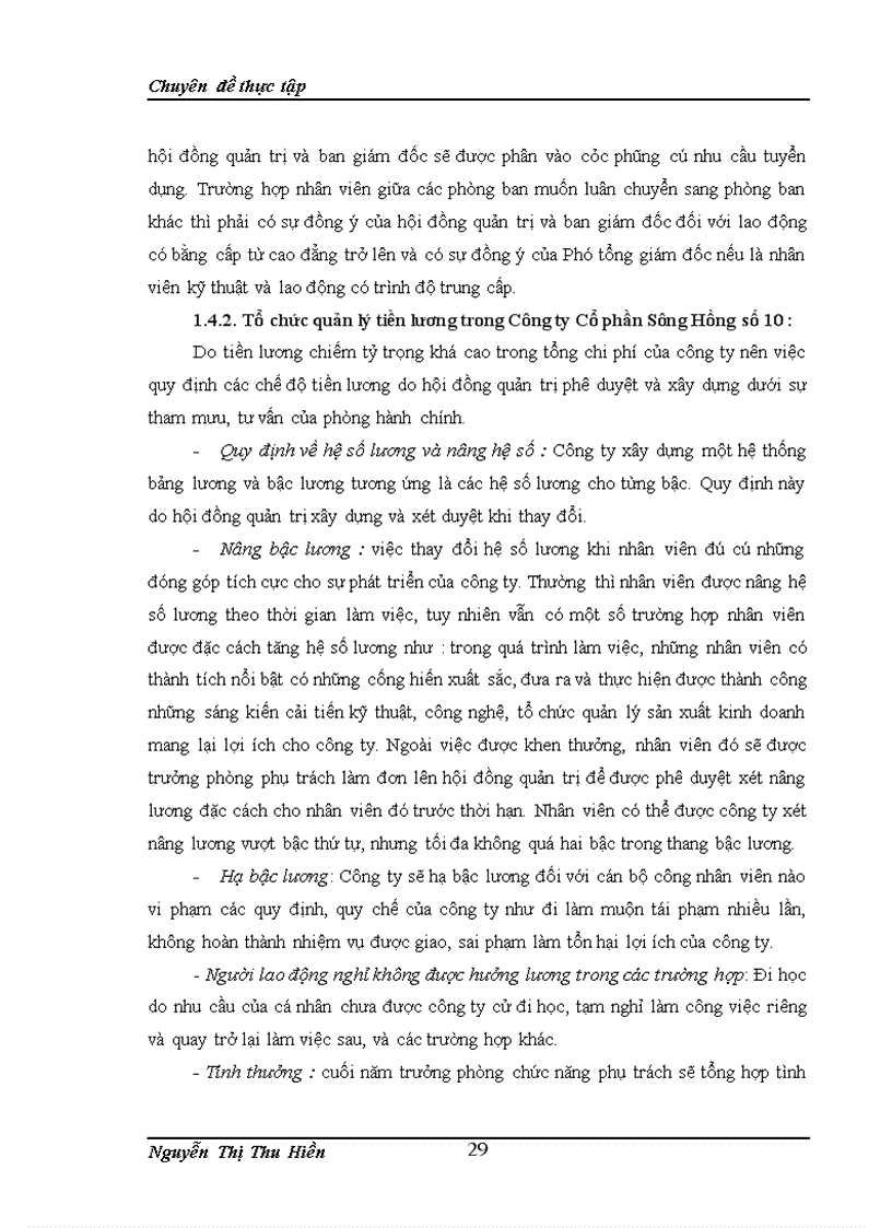 image for page Hoàn thiện kế toán tiền lương và các khoản trích theo lương tại Công ty Cổ phần Sông Hồng số 10 1