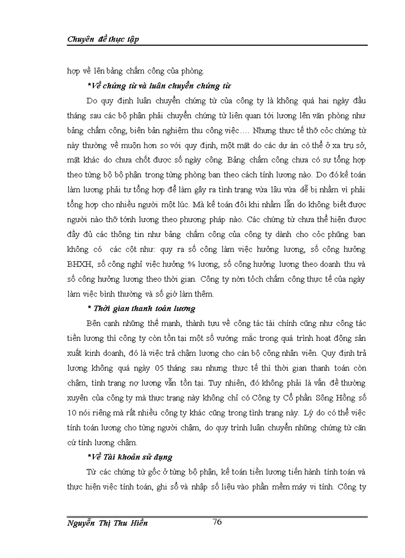 image for page Hoàn thiện kế toán tiền lương và các khoản trích theo lương tại Công ty Cổ phần Sông Hồng số 10 1