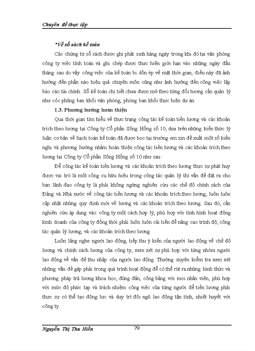 image for page Hoàn thiện kế toán tiền lương và các khoản trích theo lương tại Công ty Cổ phần Sông Hồng số 10 1