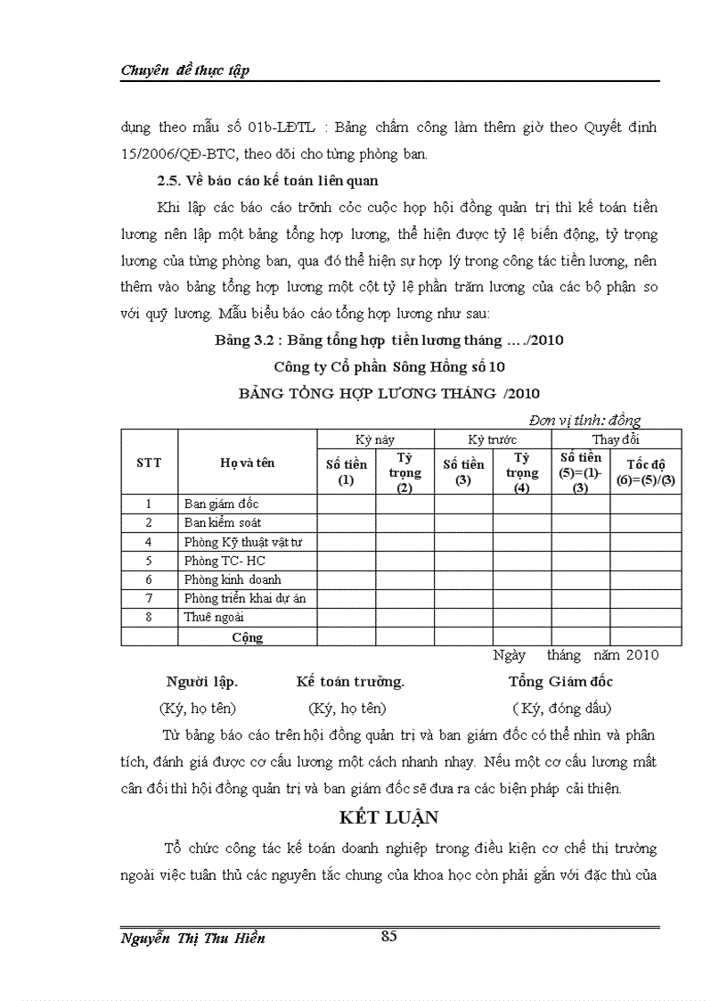 image for page Hoàn thiện kế toán tiền lương và các khoản trích theo lương tại Công ty Cổ phần Sông Hồng số 10 1