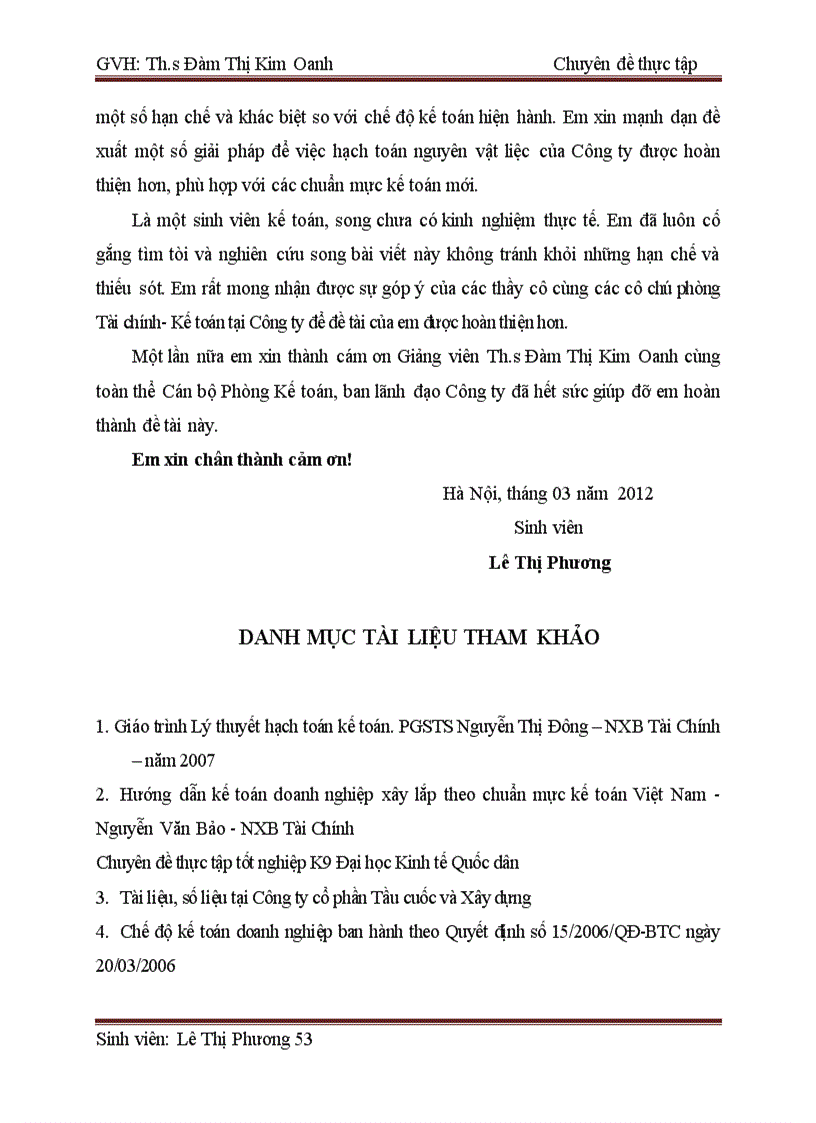 image for page Hoàn thiện kế toán nguyên vật liệu tại công ty TNHH TM XD Khang Thành Phát