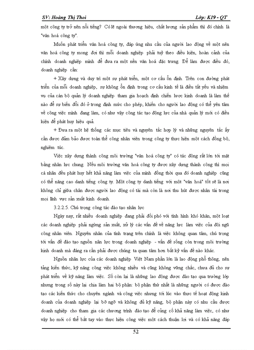 image for page Phát triển nguồn nhân lực trong các doanh nghiệp Việt Nam thông qua việc nghiên cứu biểu đồ kết cấu tầng bậc nhu cầu của người lao động