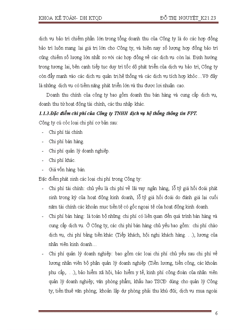 image for page Kế toán doanh thu chi phí và xác định kết quả kinh doanh tại Công ty TNHH dịch vụ hệ thống thông tin FPT