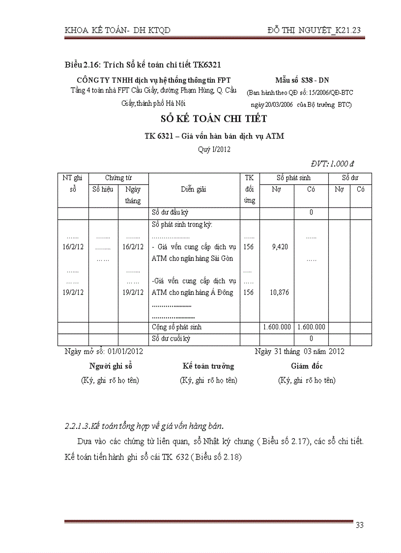 image for page Kế toán doanh thu chi phí và xác định kết quả kinh doanh tại Công ty TNHH dịch vụ hệ thống thông tin FPT
