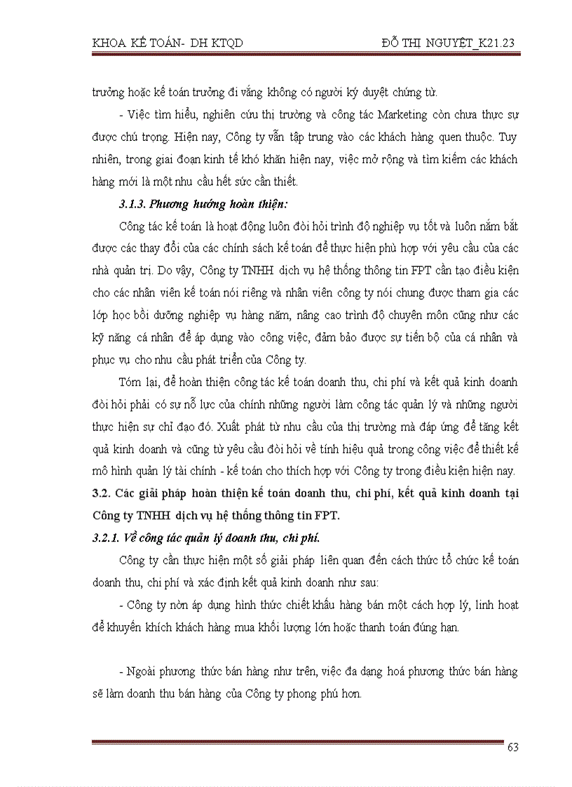 image for page Kế toán doanh thu chi phí và xác định kết quả kinh doanh tại Công ty TNHH dịch vụ hệ thống thông tin FPT