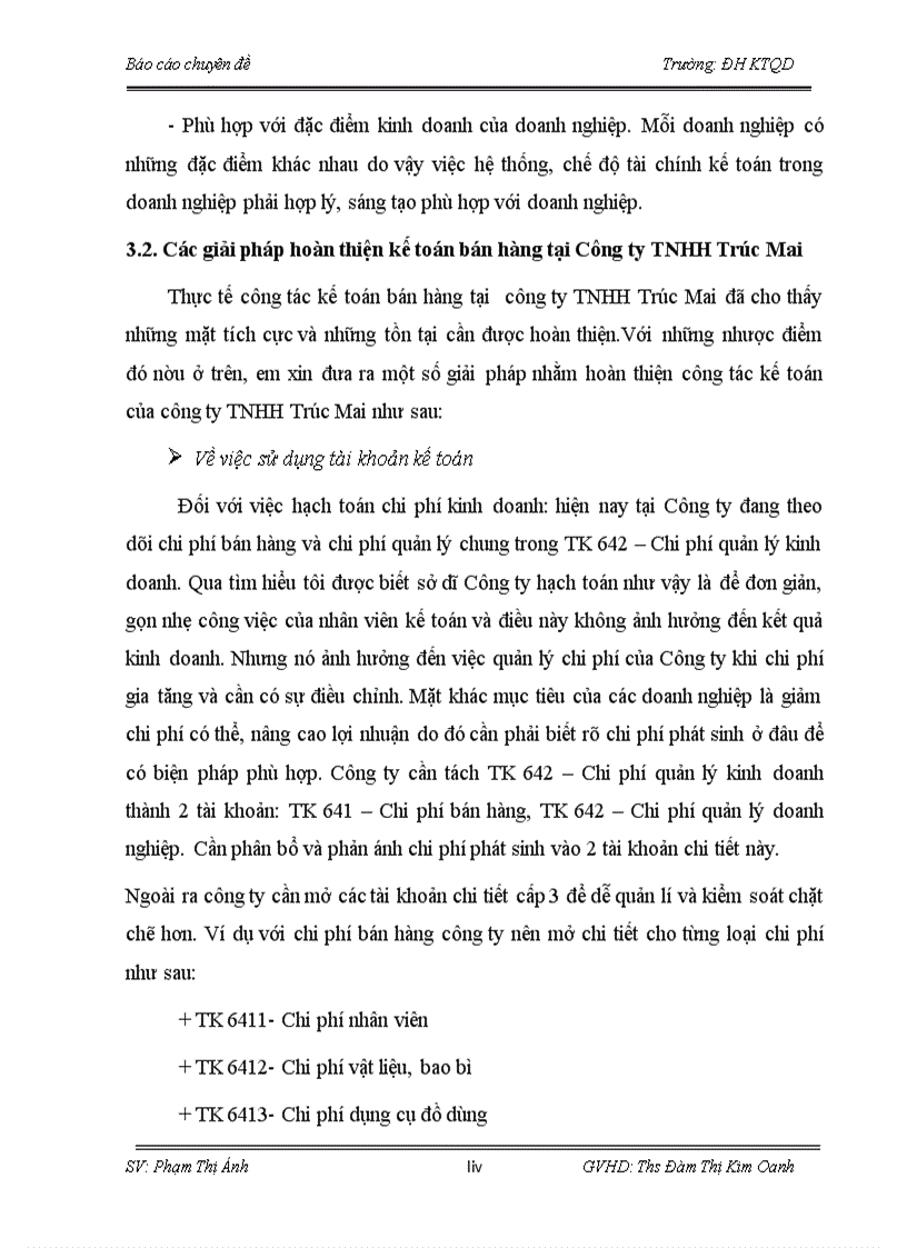 image for page Hoàn thiện kế toán bán hàng và xác định kết quả tiêu thụ tại công ty TNHH Trúc Mai