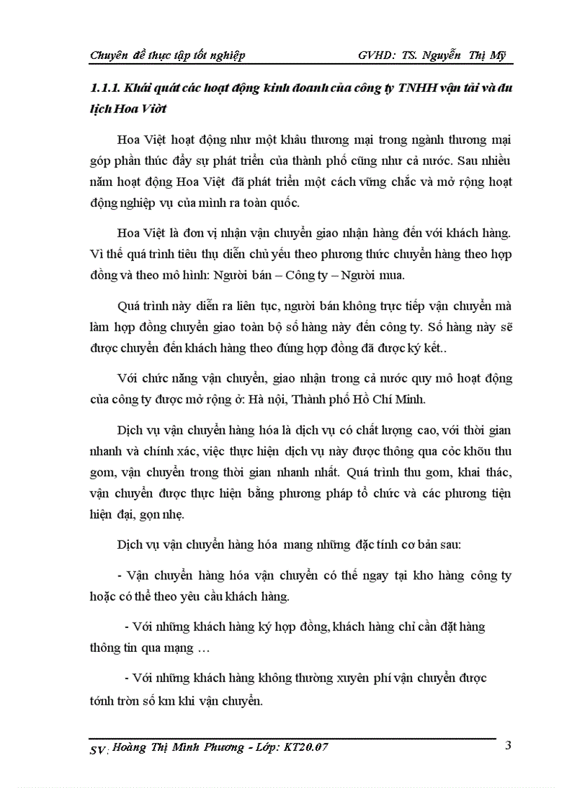 image for page Hoàn thiện kế toán doanh thu tại công ty TNHH vận tải và du lịch Hoa Việt