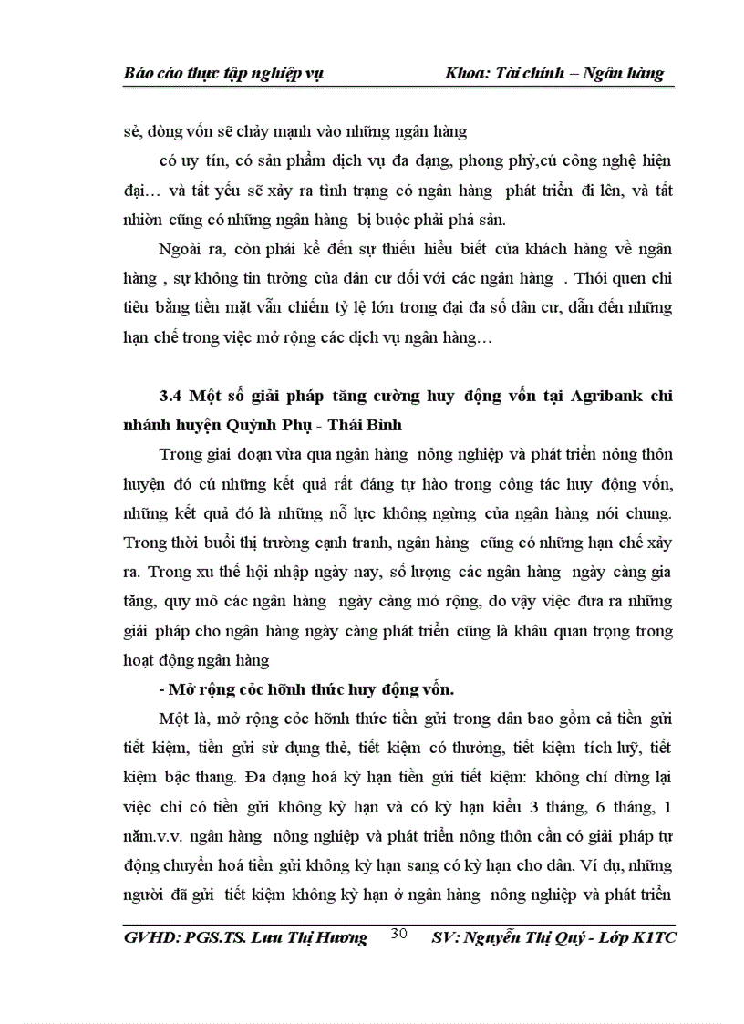 image for page Tăng cường huy động vốn tại Ngân hàng nông nghiệp và phát triển nông thôn huyện Quỳnh Phụ Thái bình