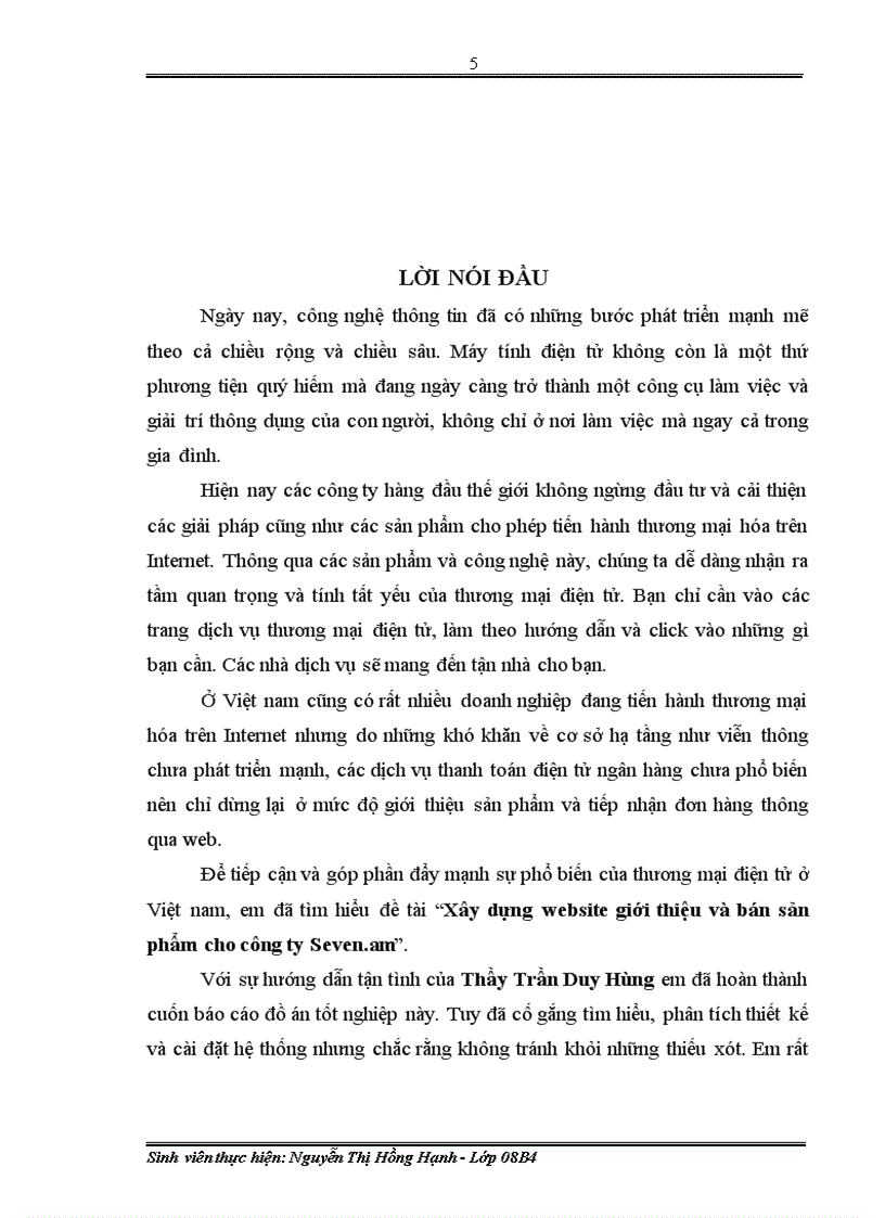 image for page Xây dựng website giới thiệu và bán sản phẩm cho công ty Seven am