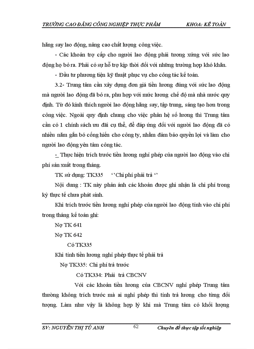 image for page Kế toán tiền lương và các khoản trích theo lương tại trung tâm hỗ tợ nông dân quản lý bền vững đất đai