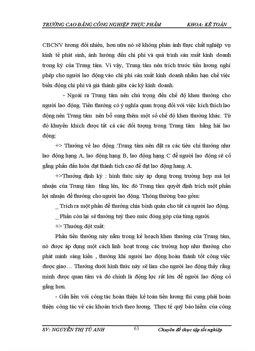 image for page Kế toán tiền lương và các khoản trích theo lương tại trung tâm hỗ tợ nông dân quản lý bền vững đất đai